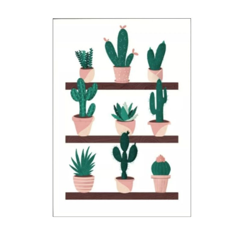 Petite Affiche A5 Cactus