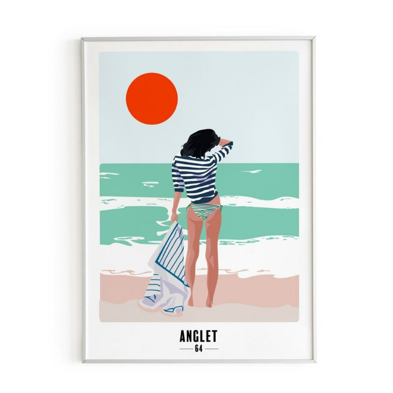 Affiche Pays Basque Anglet 64