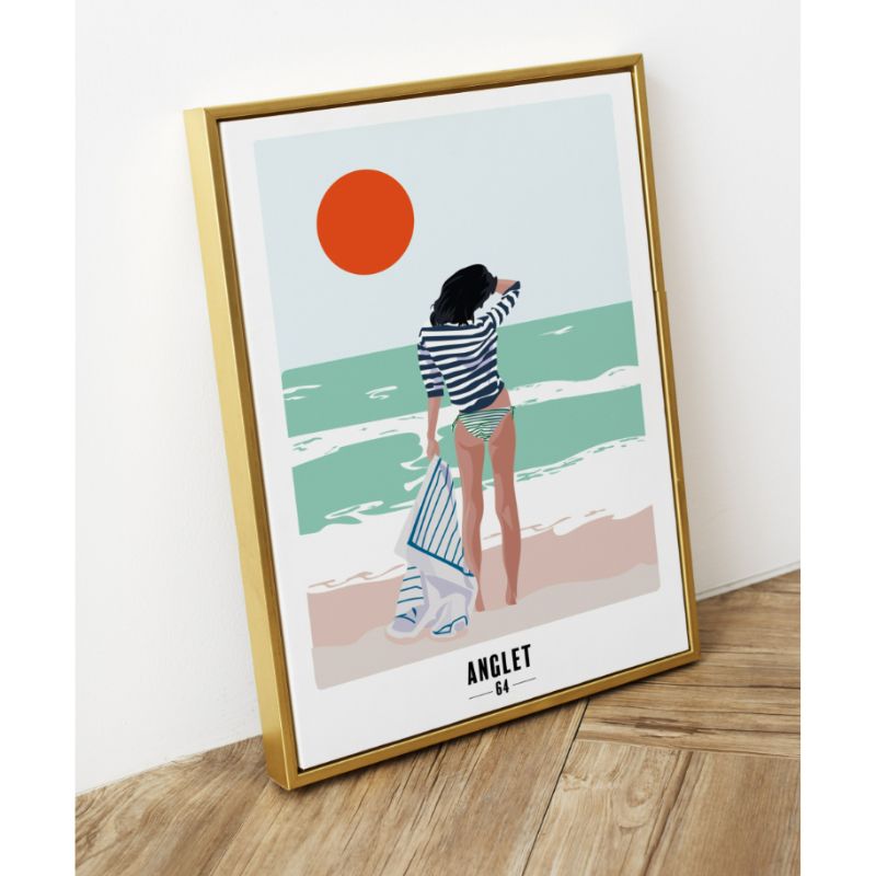 Affiche Pays Basque Anglet 64