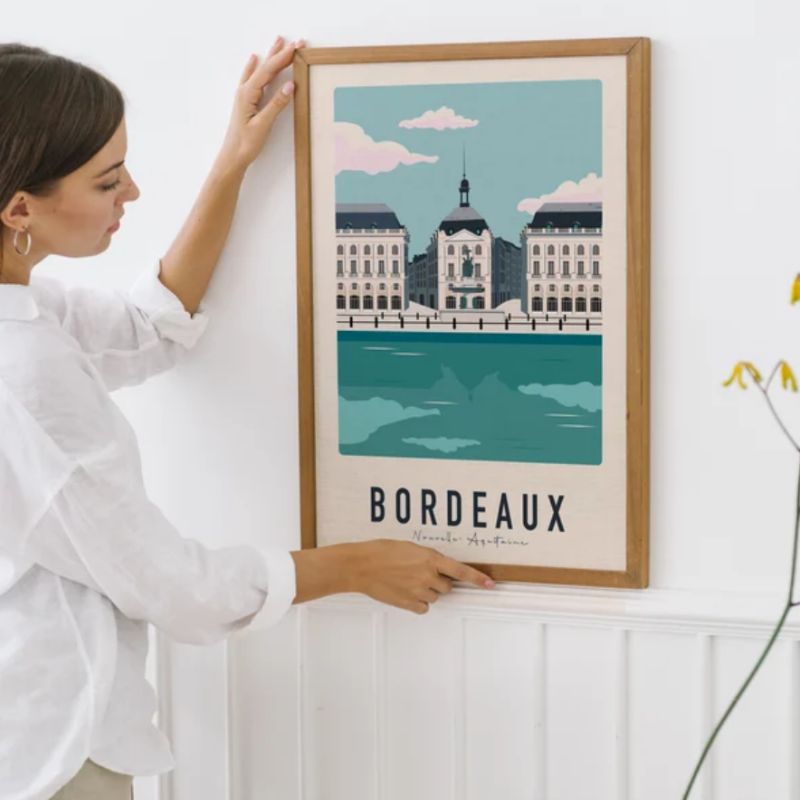 Affiche Bordeaux