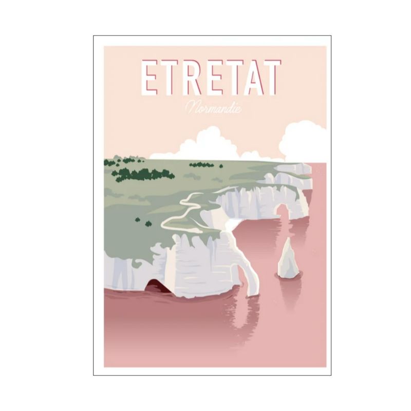 Affiche Etretat
