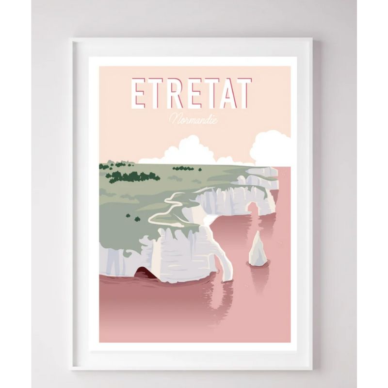 Affiche Etretat