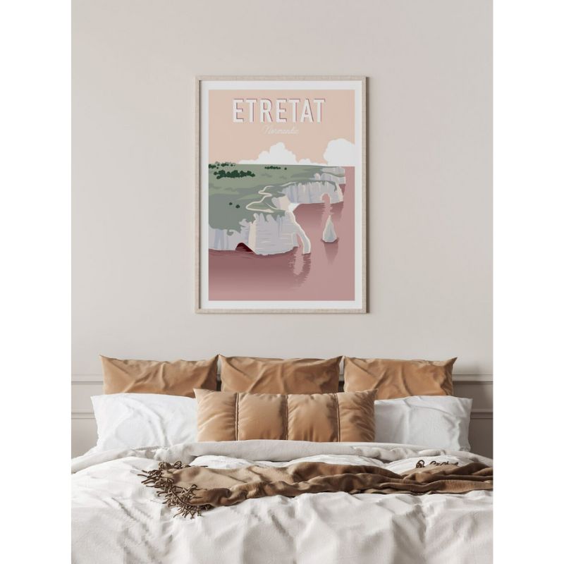 Affiche Etretat