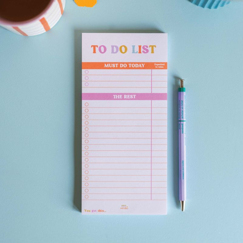 Bloc-Notes pour To-Do Lists Color Pop