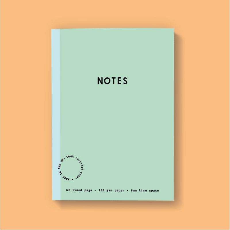 Carnet Ligné Menthe à l’Eau