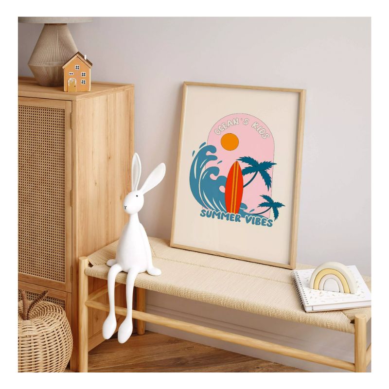 Affiche Surf Ocean’s Kids