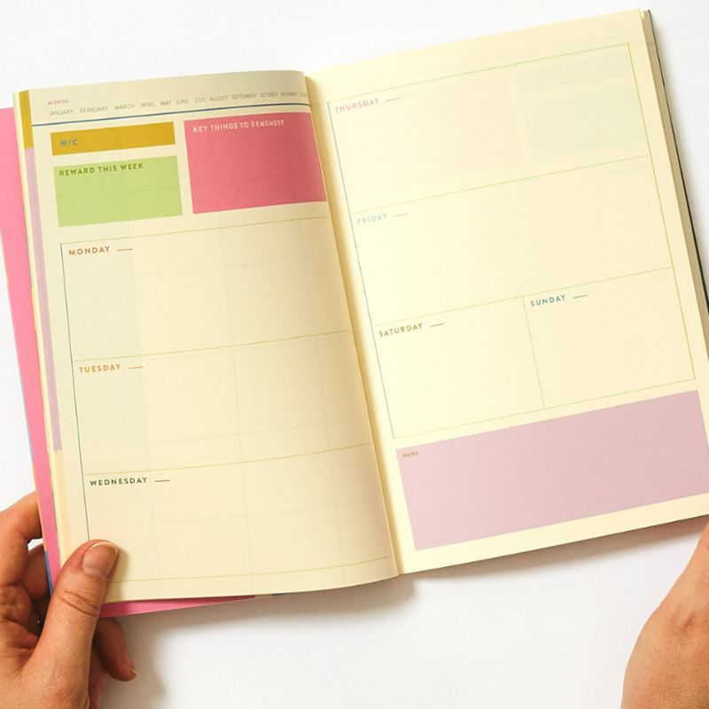 Agenda Perpétuel Hebdomadaire Weekly