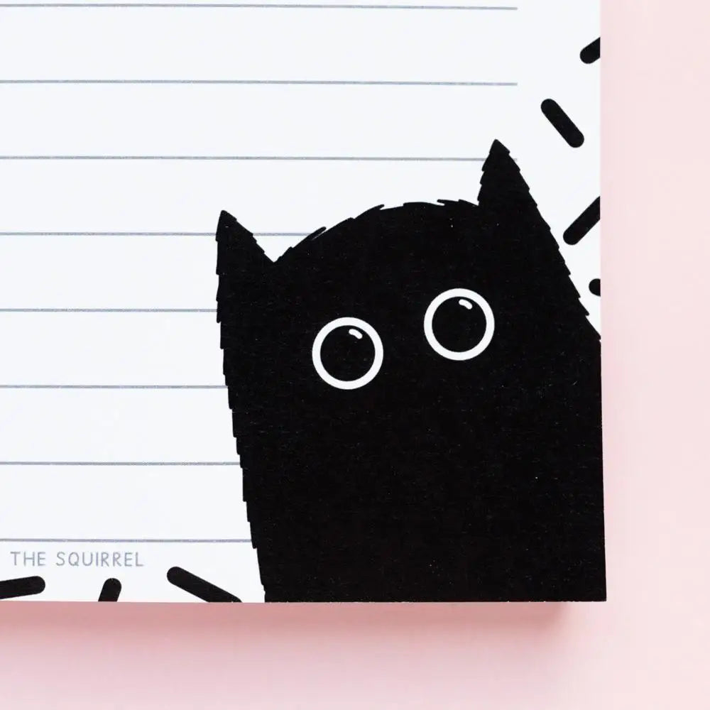 Petit Bloc-Notes Chat Noir