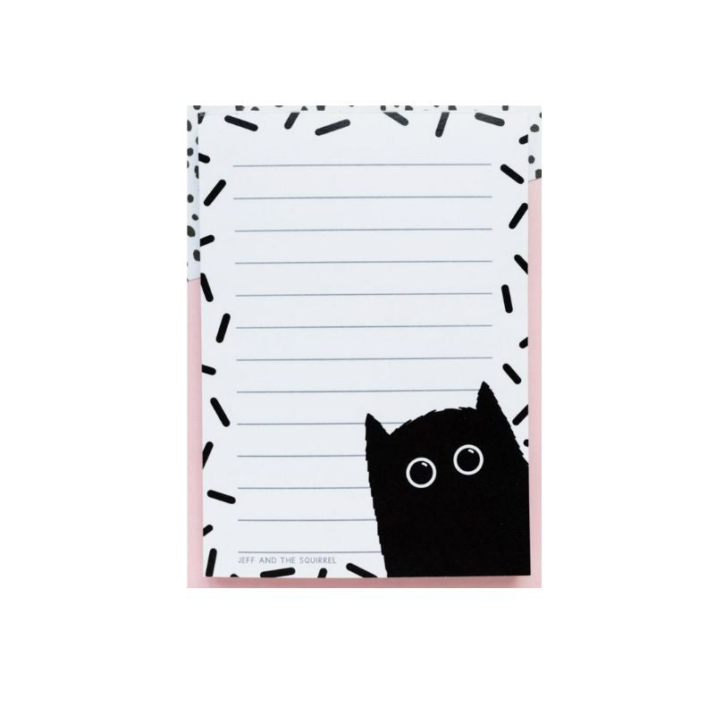 Petit Bloc-Notes Chat Noir