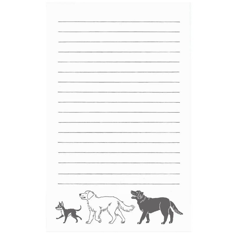 Petit bloc-notes Parade de Chiens