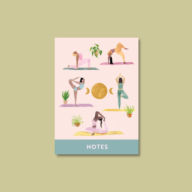 Carnet Ligné Yoga