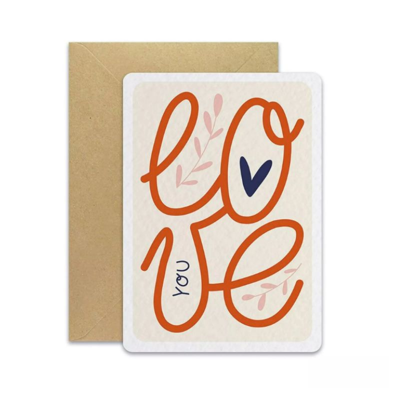 Carte Simple Love You
