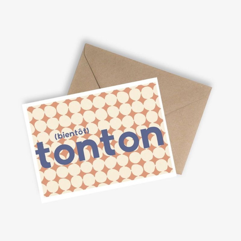 Carte Annonce Tonton