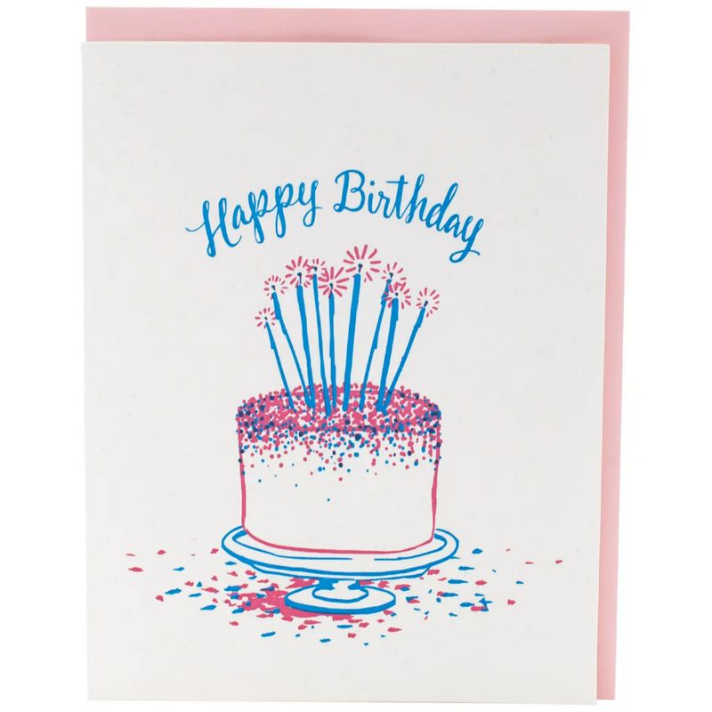 Carte d’Anniversaire Funfetti