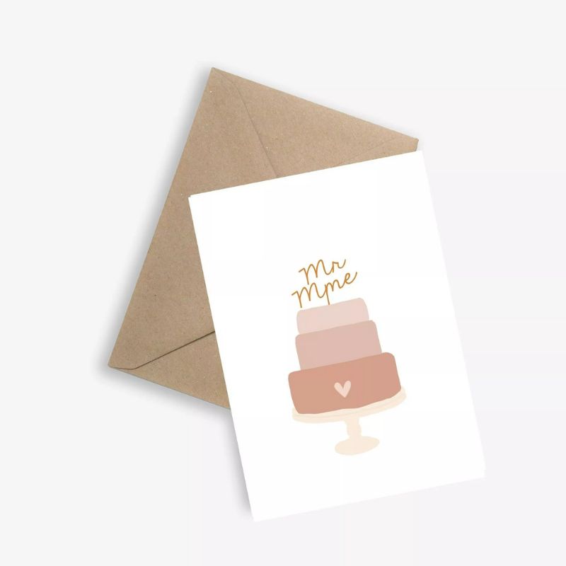 Carte Mariage – Pièce Montée