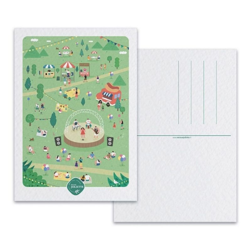 Carte simple Un air de Fête