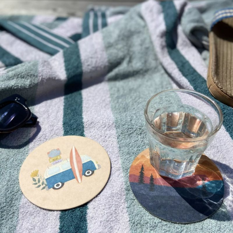 Dessous de Verre Voyage en Van