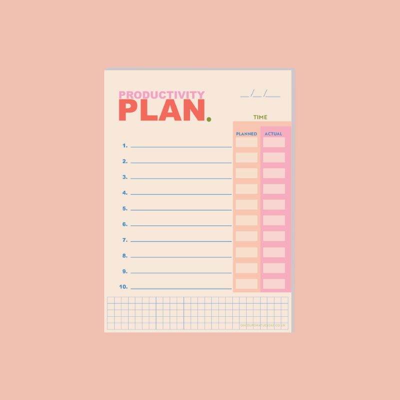 Planner Quotidien Journal de Temps – Simplicity