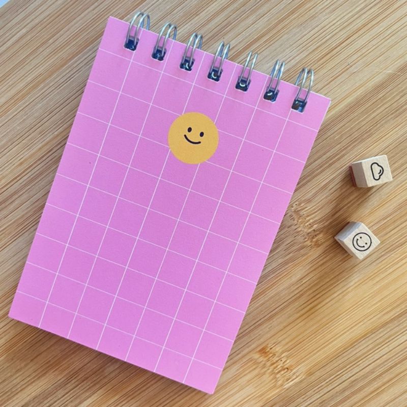 Bloc-Notes à Spirales Rose