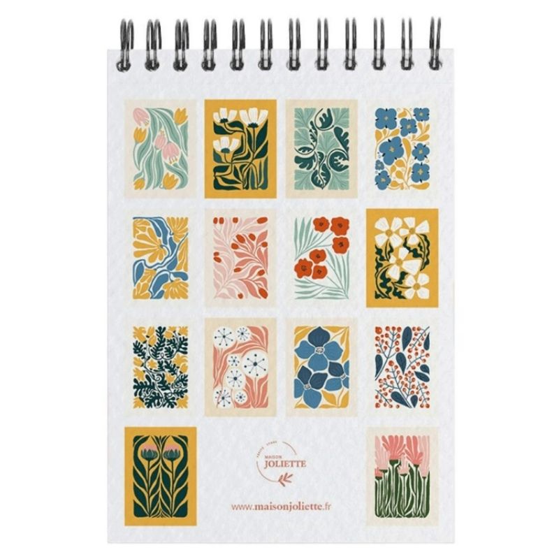 coloriage pour adulte petit format illustrations fleuries