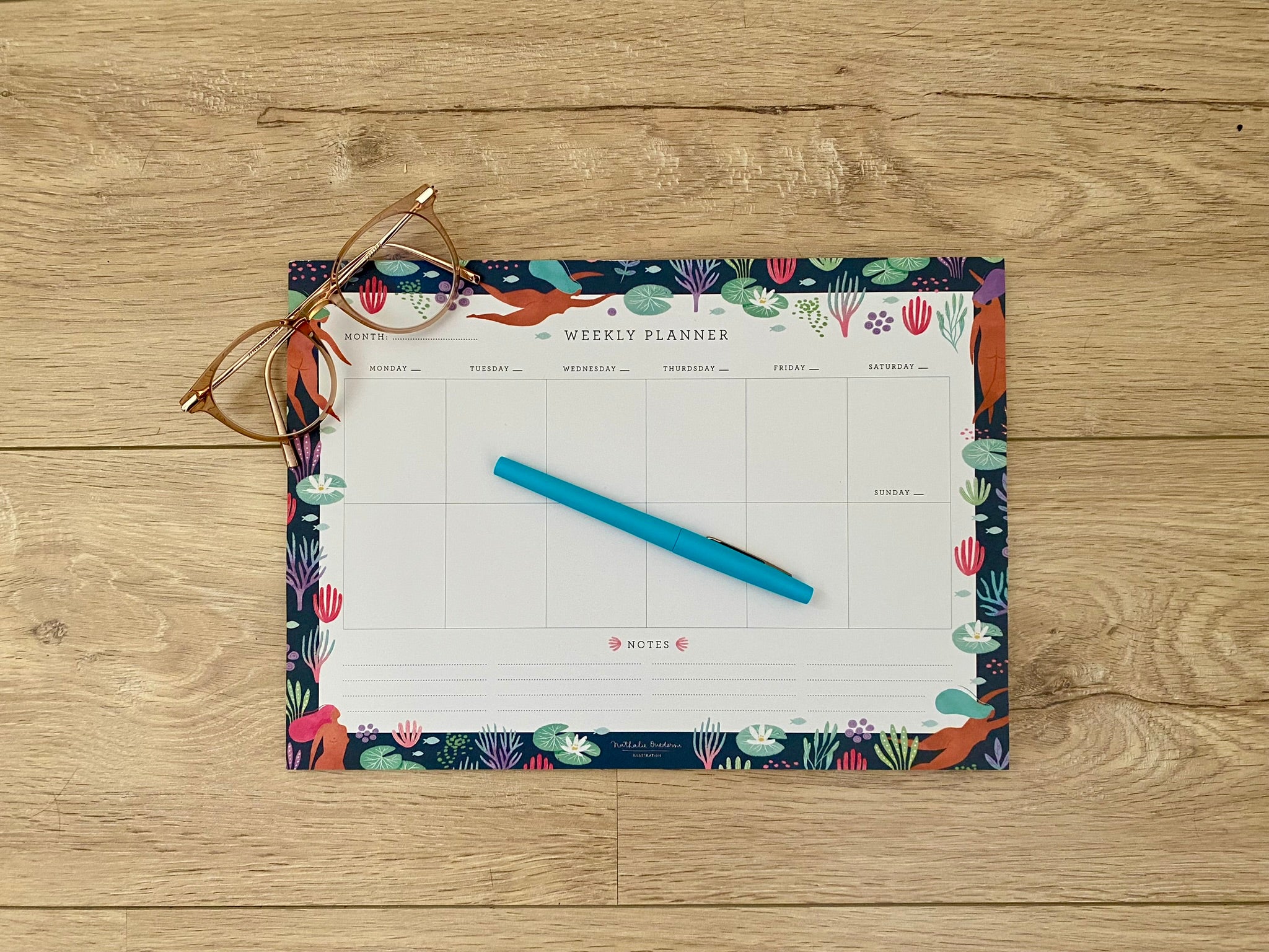 Planner Semainier Dancing Mermaids