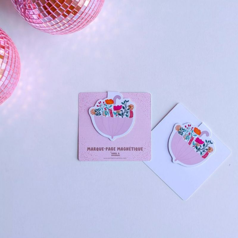 accessoire lecture artisanal france marque page magnétique écoresponsable