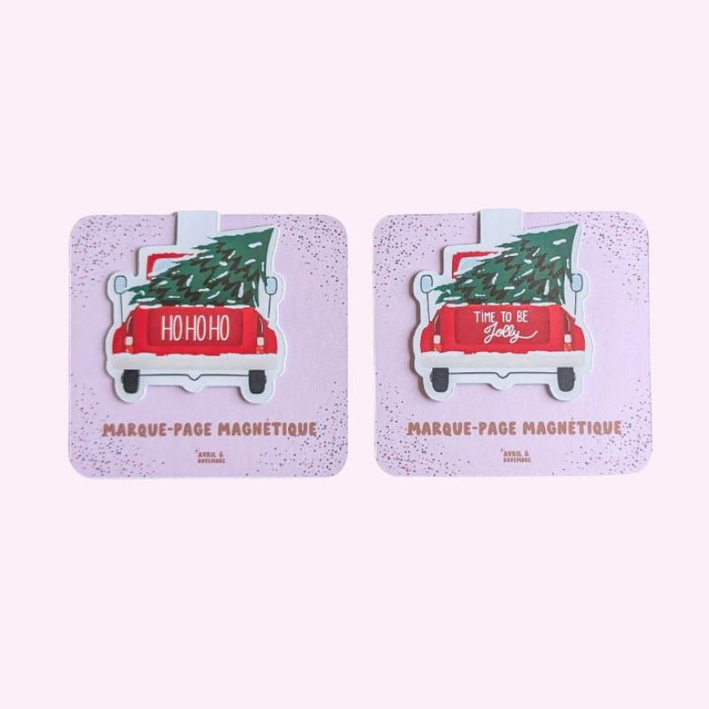 marque-page magnétique noël fabriqué en france
