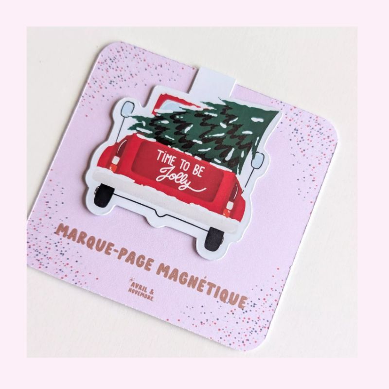 marque-page magnétique pour noël petit cadeau idéal