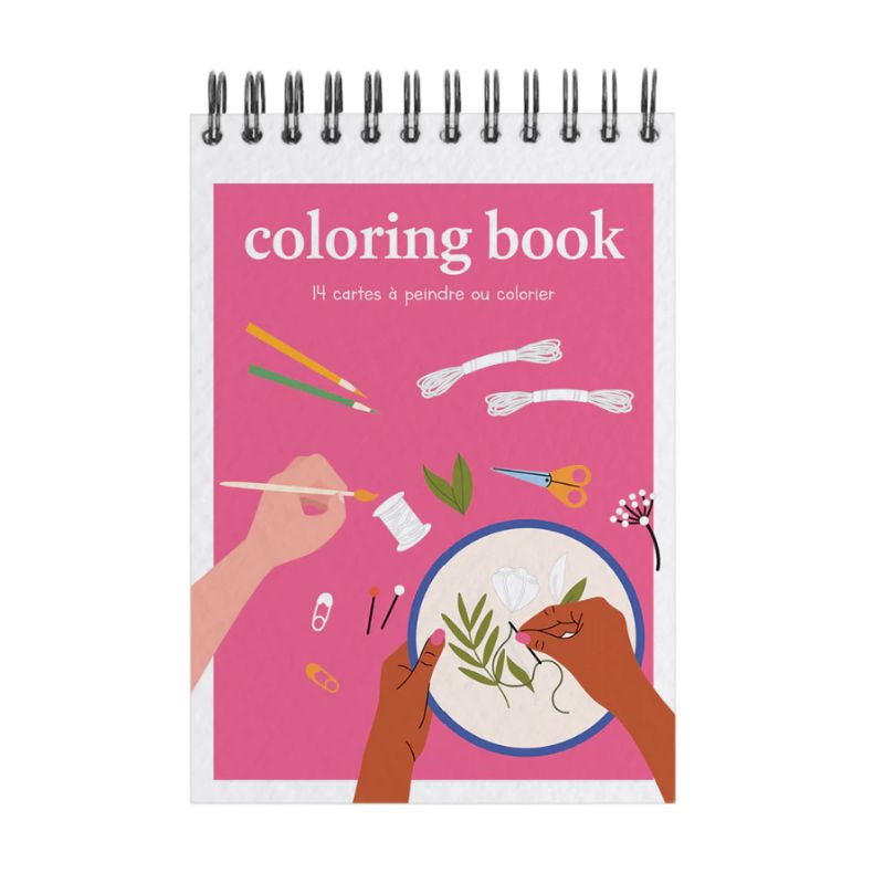 carnet de coloriage maison joliette activité créative diy