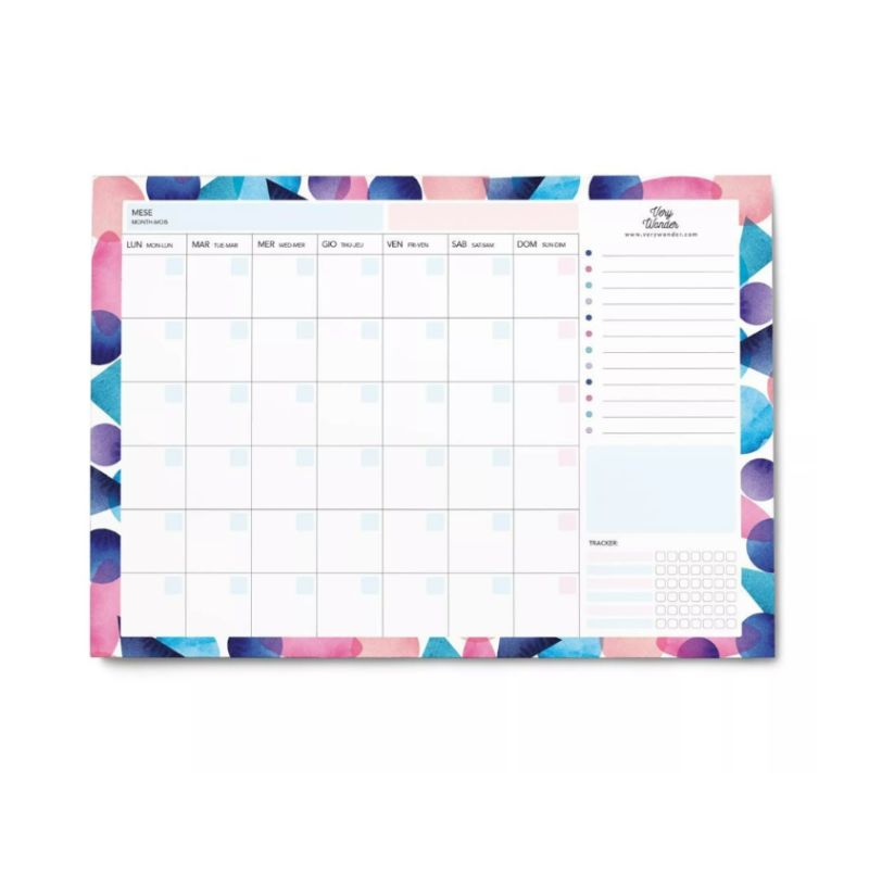 Planner Mensuel Confetti