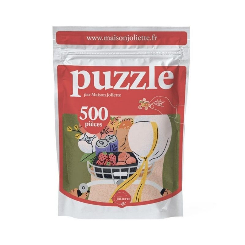 Puzzle 500 pièces A Bicyclette