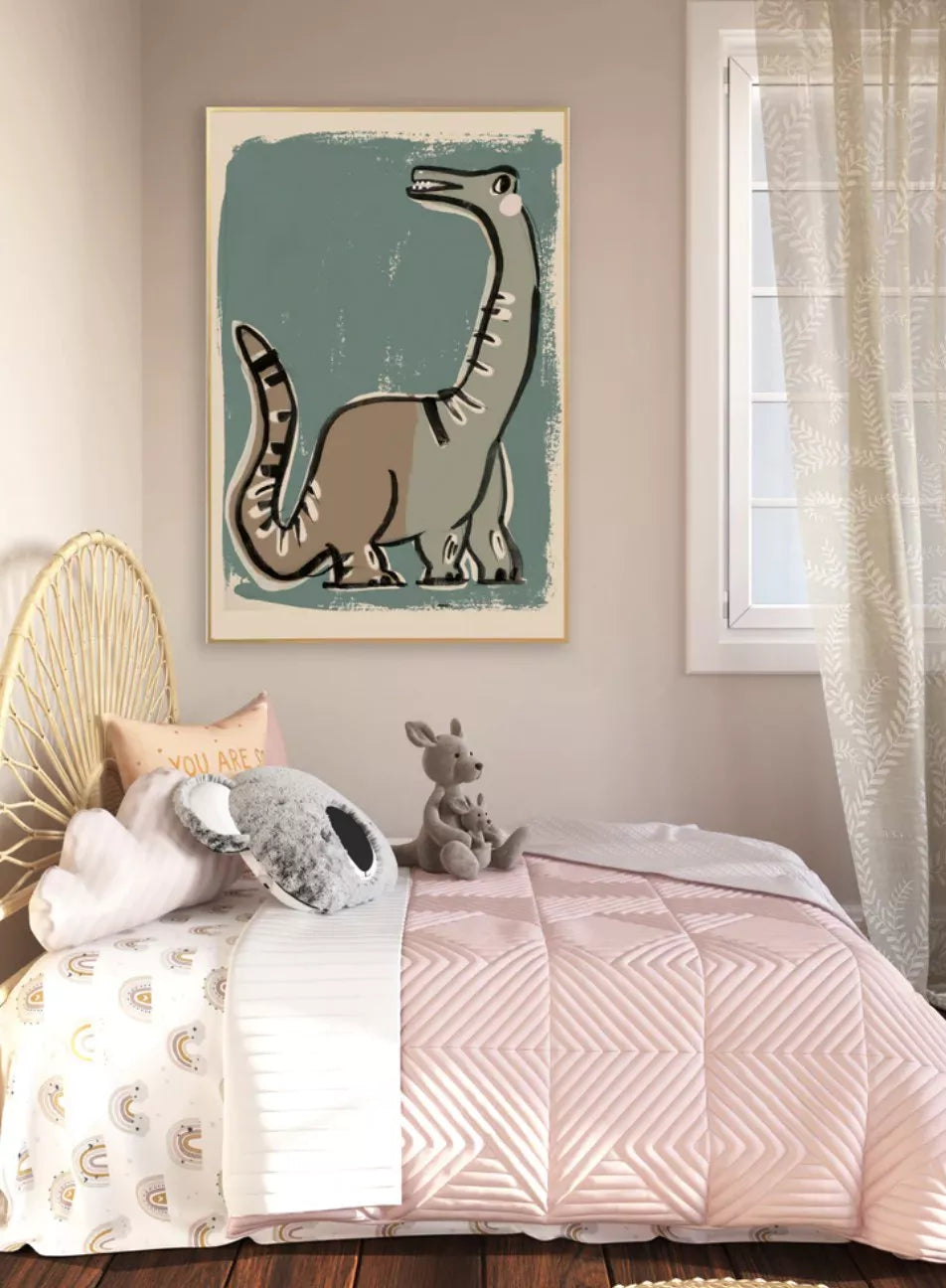 Grande Affiche pour enfant Diplo le Dino