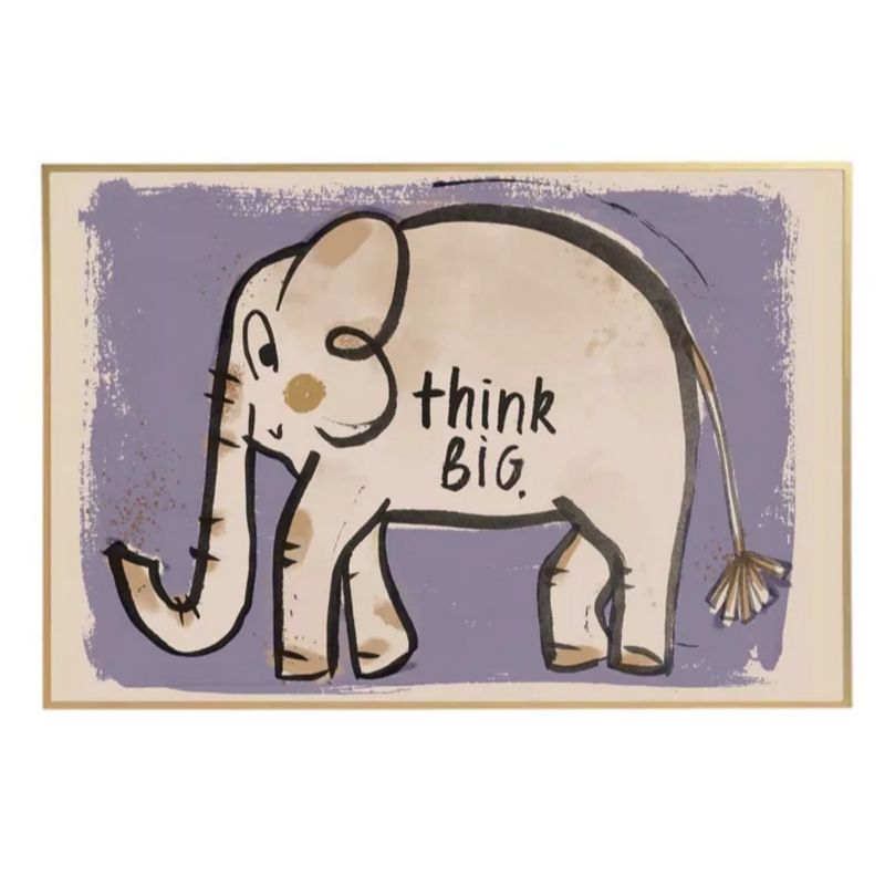 Grande Affiche pour enfant Oli l’éléphant