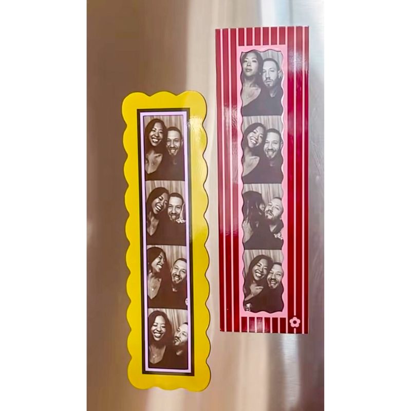 cadre photo magnétique à combiner pour une déco colorée et fun