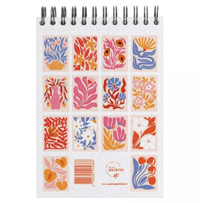 coloriage pour adulte petit format illustrations fleuries