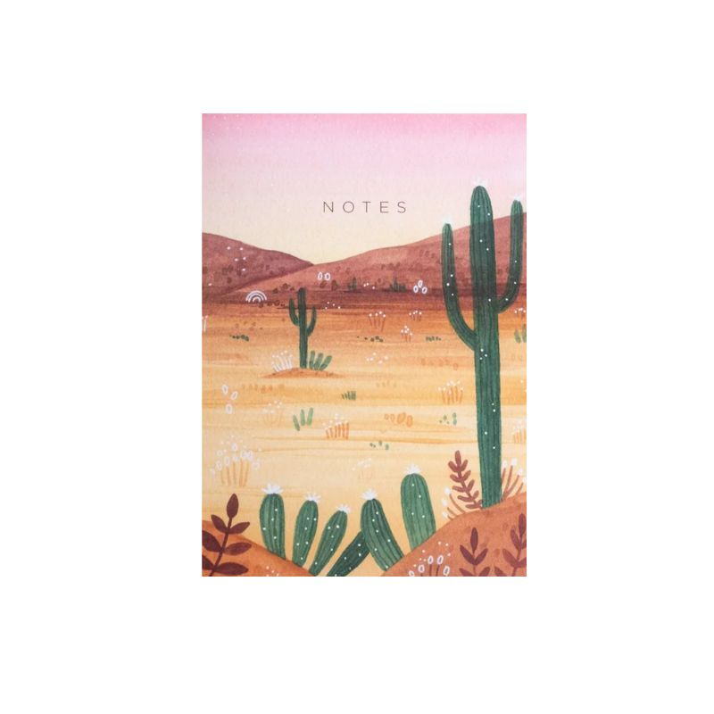Carnet à Lignes Cactus