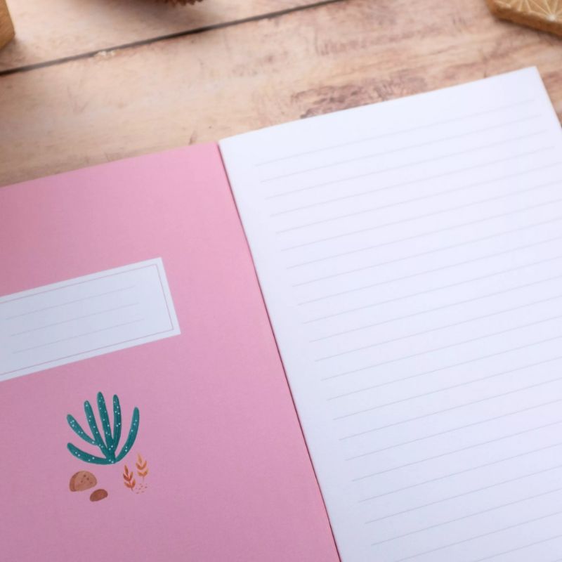 Carnet à Lignes Cactus