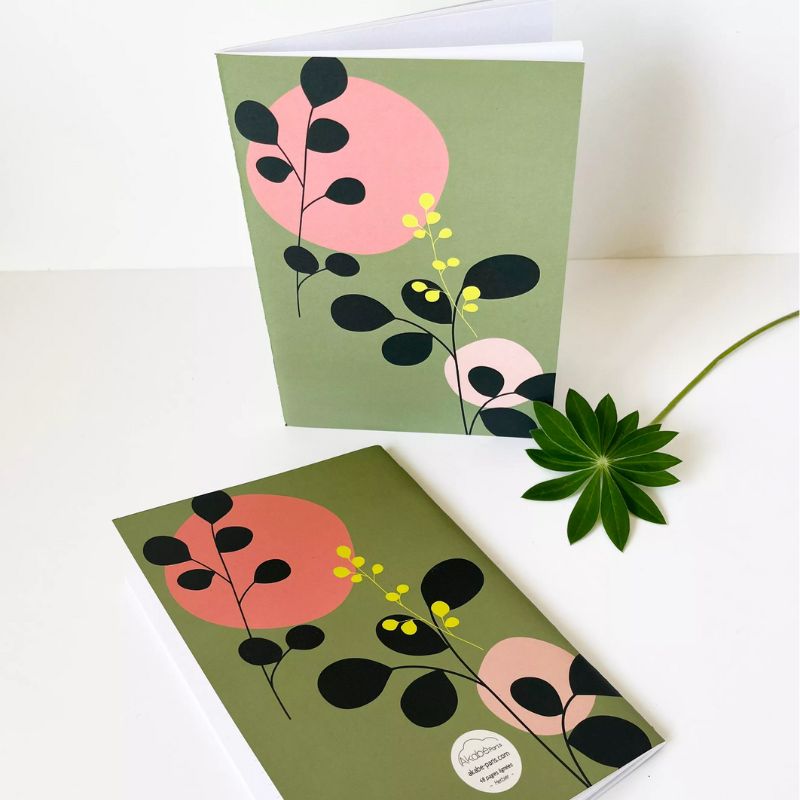 Carnet ligné Herbier Japonais