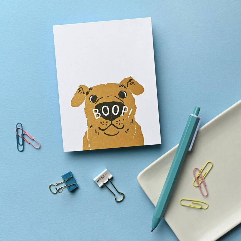 Carte Chien Boop !