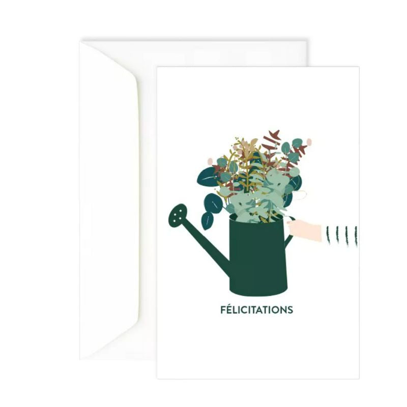 Carte Double Félicitations