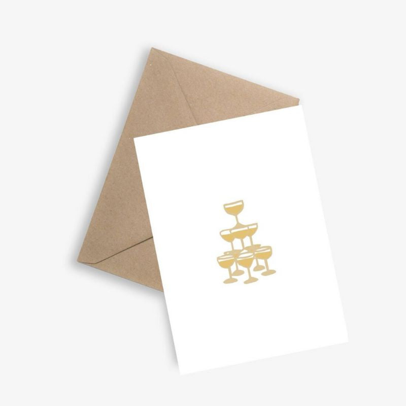Carte de Félicitations – La Fontaine à Champagne