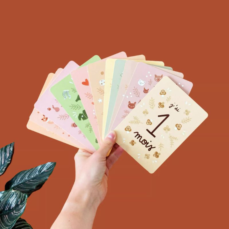 Cartes Etapes pour Bébé