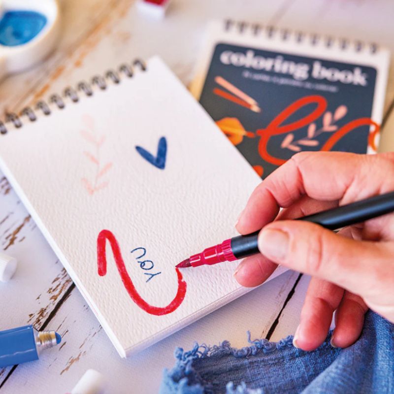 coloriage pour adulte petit format idéal pour emporter partout