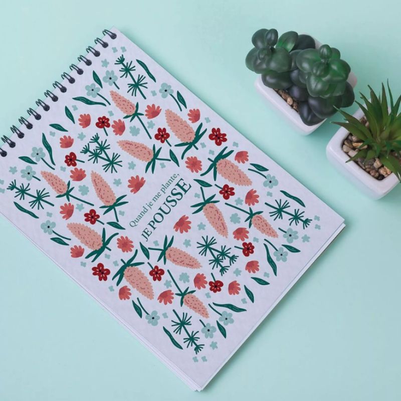 Grand carnet de coloriage Petits Bonheurs