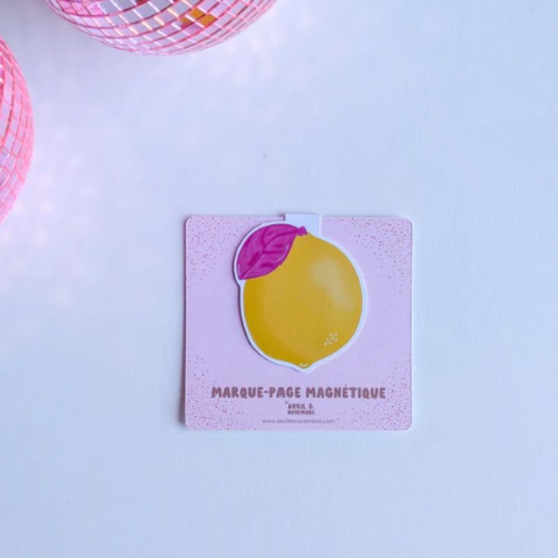 marque-page magnétique coloré fait main en france