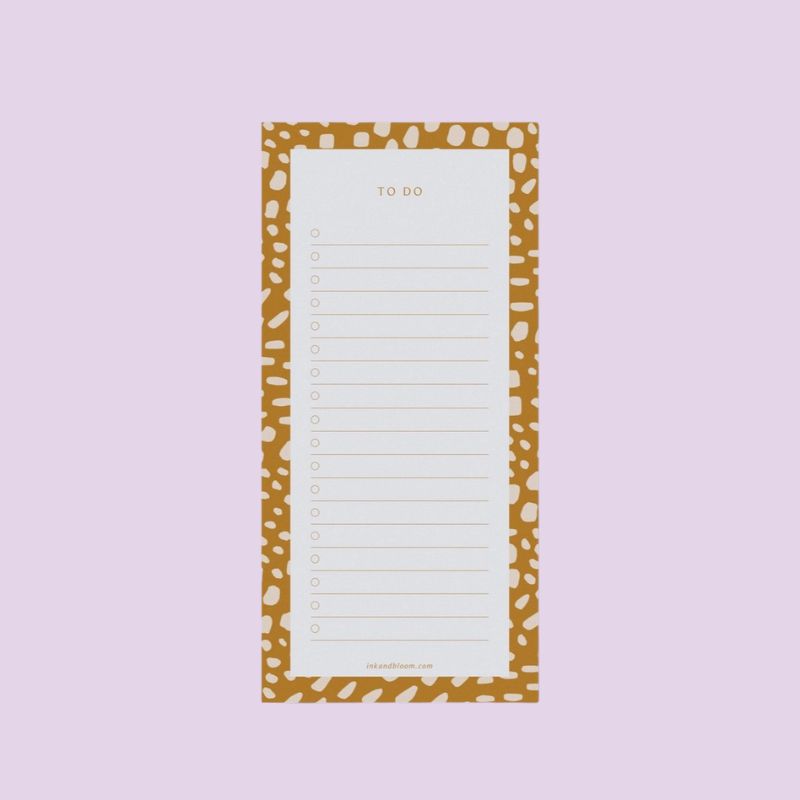 to-do liste avec pages détachables
