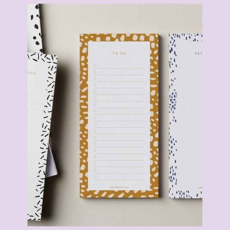 to-do list papier - certifié FSC - papier épais haute qualité