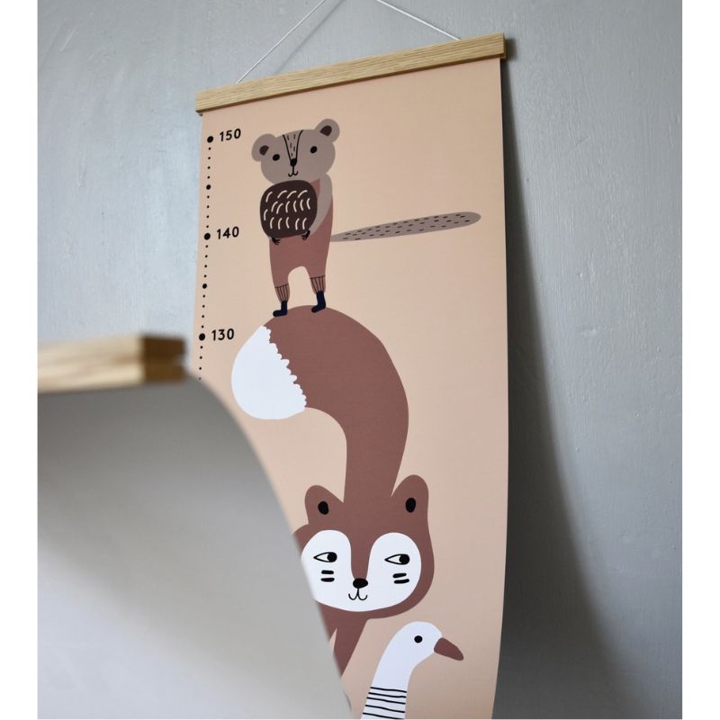 Toise Enfant – Les Petits Animaux
