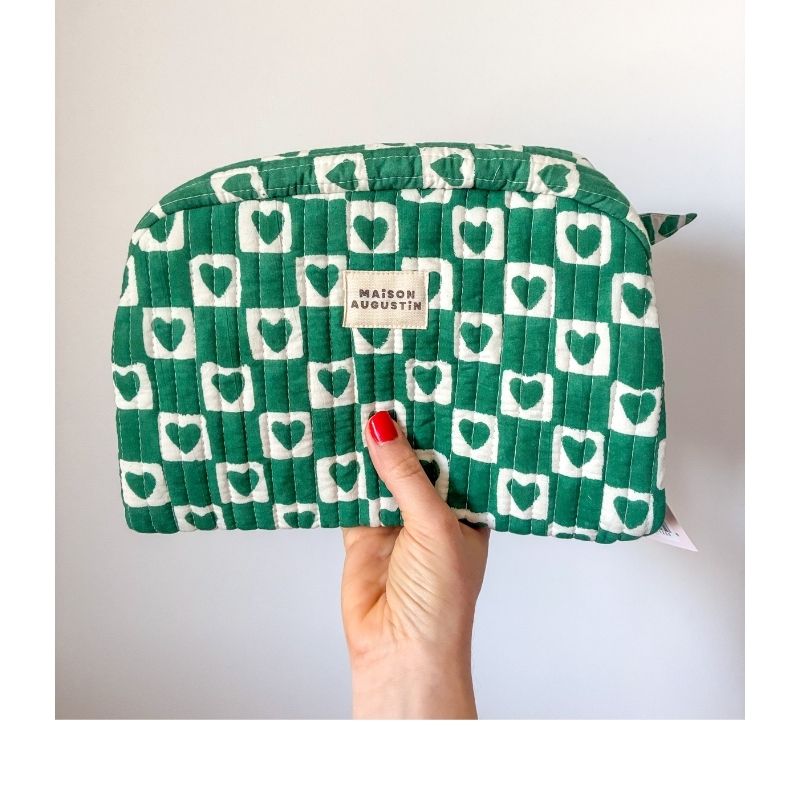 Grande trousse pour voyage ou sac week-end, format pratique et résistant