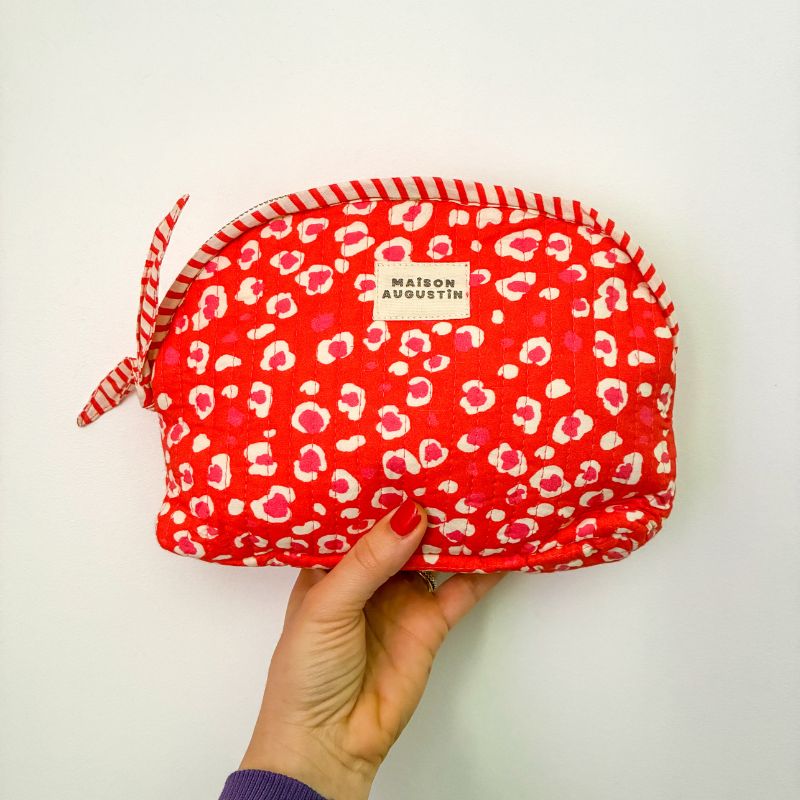 Petite trousse Graou Rouge, parfaite pour maquillage ou accessoires du quotidien